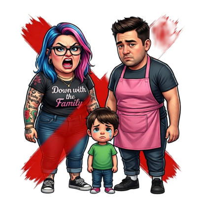 Down With The Family - woke satire